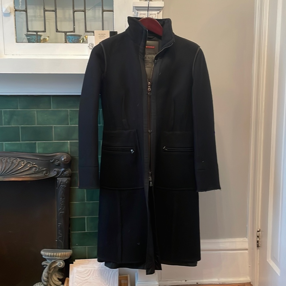 Prada Women's Black Trench Coat